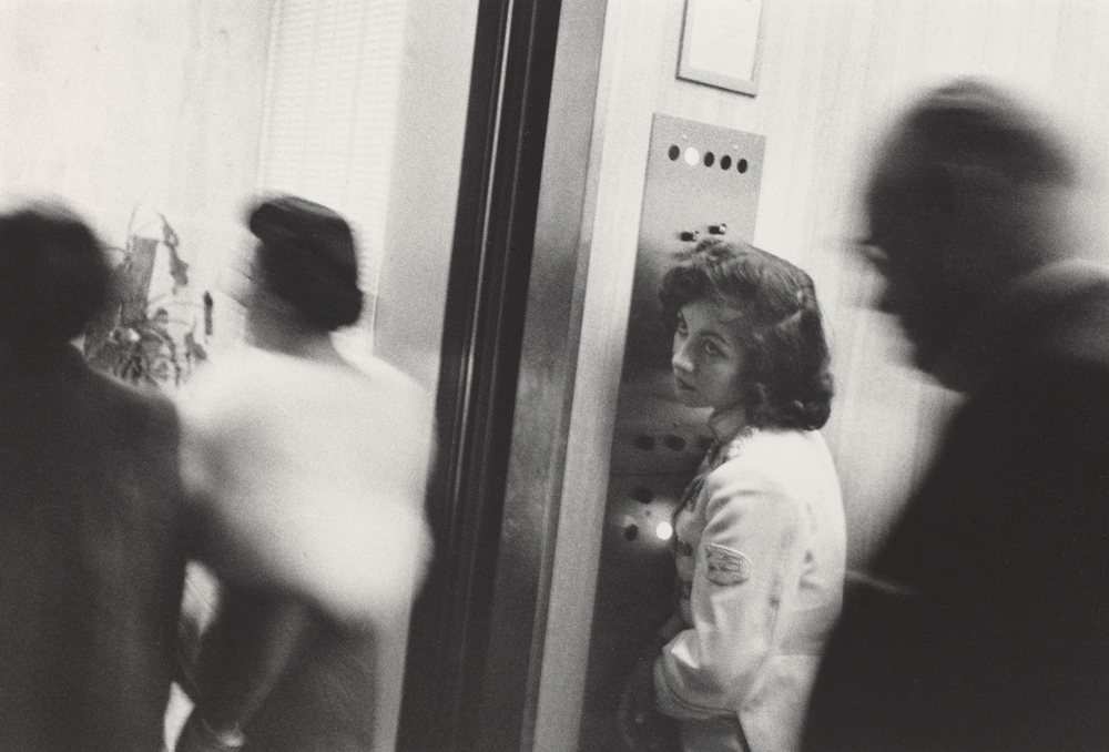 Robert Frank's Photo of the Lonely-Looking Elevator Operator.